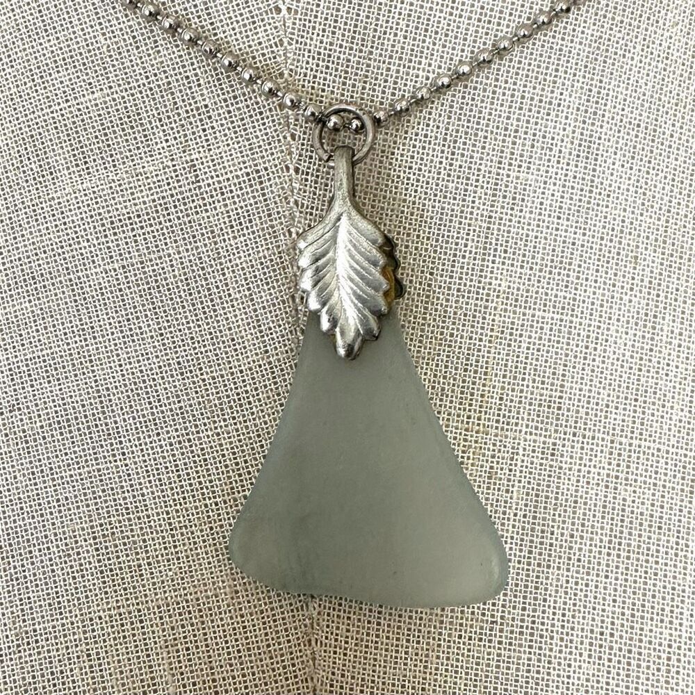 Sea Glass Pendant Necklace